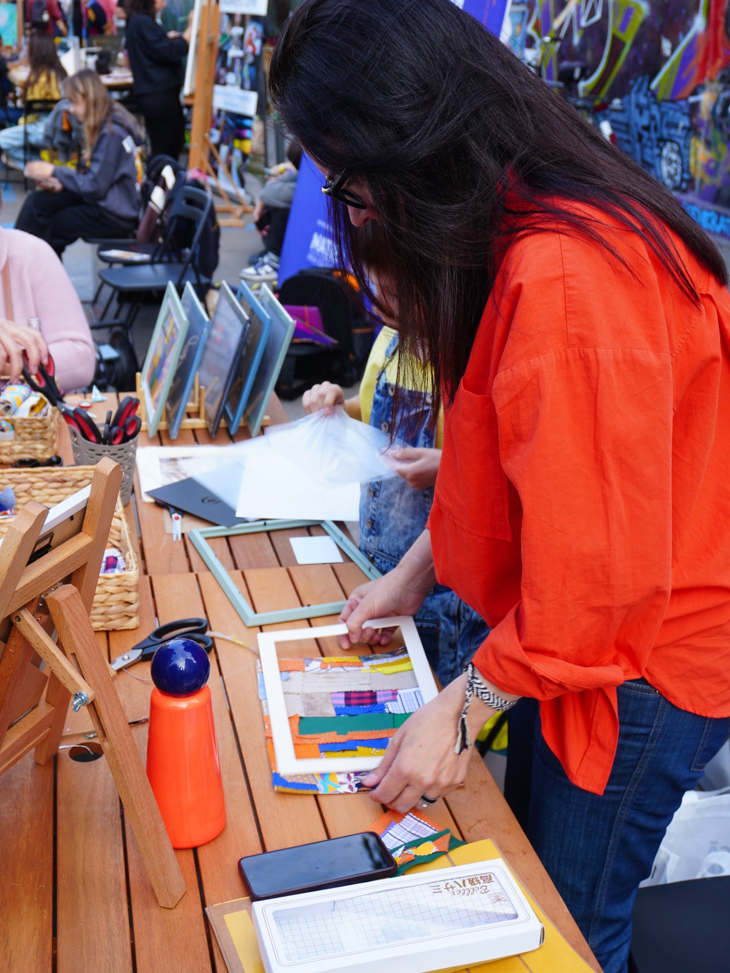 Atelier Colaj Textil la Street Delivery