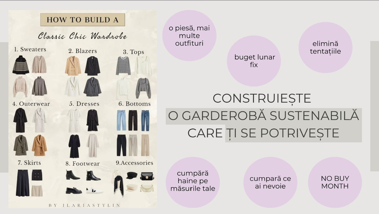 WORKSHOP - MODA SUSTENABILA