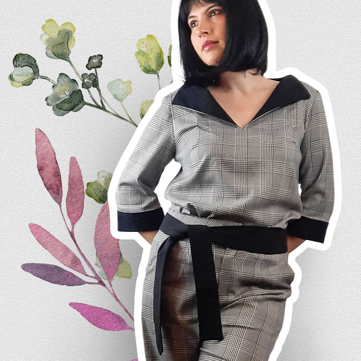 Tweed Blouse