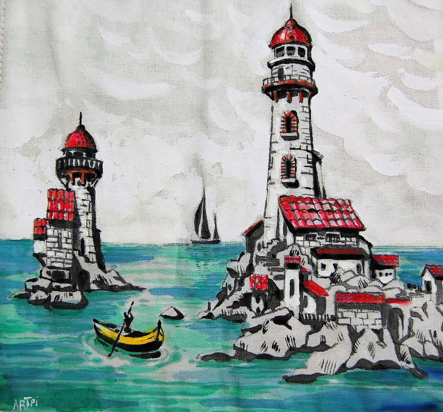 Paint your top - Pictura semnata ARTpi