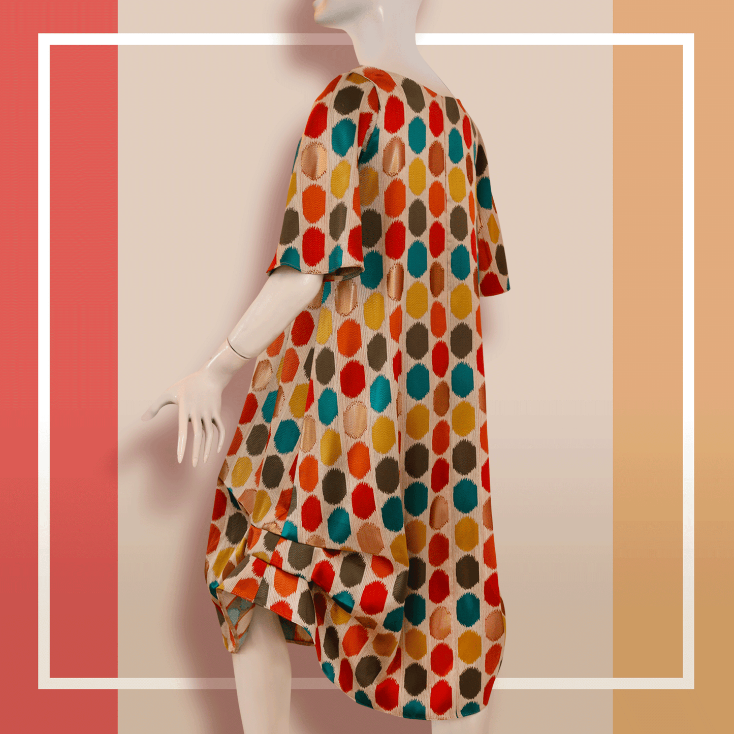 #ALine Dots Dress