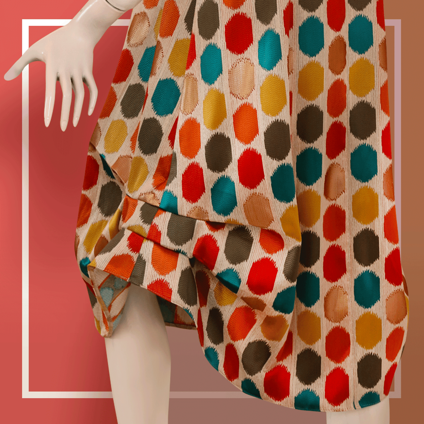 #ALine Dots Dress