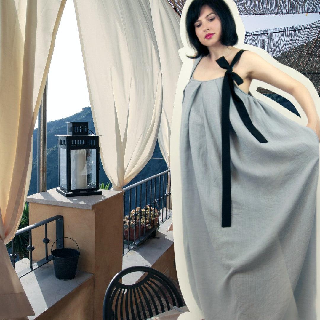 Long Grey Dress // One Size