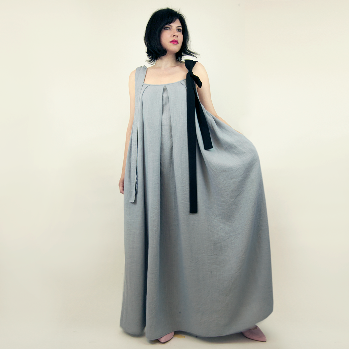 Long Grey Dress // One Size