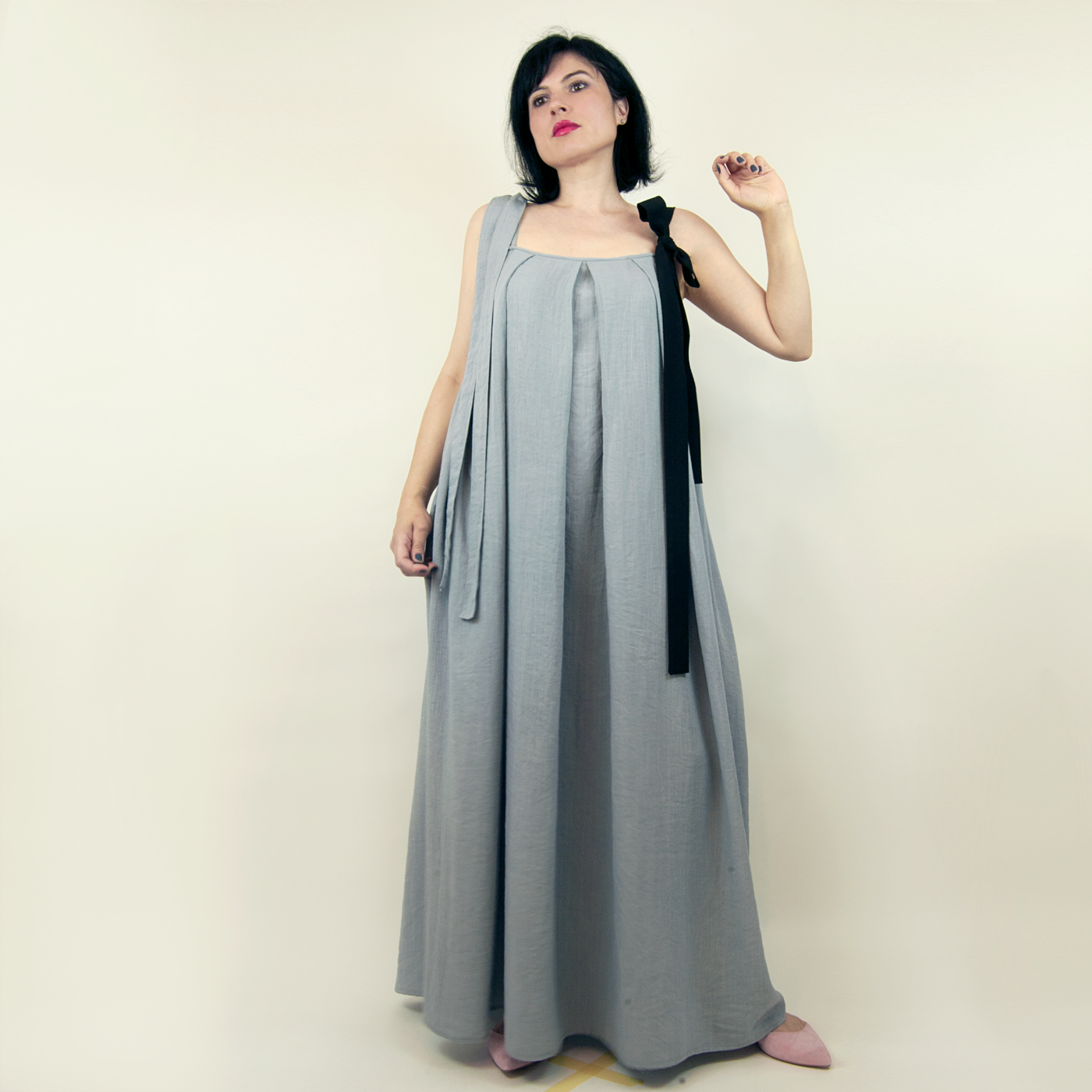 Long Grey Dress // One Size