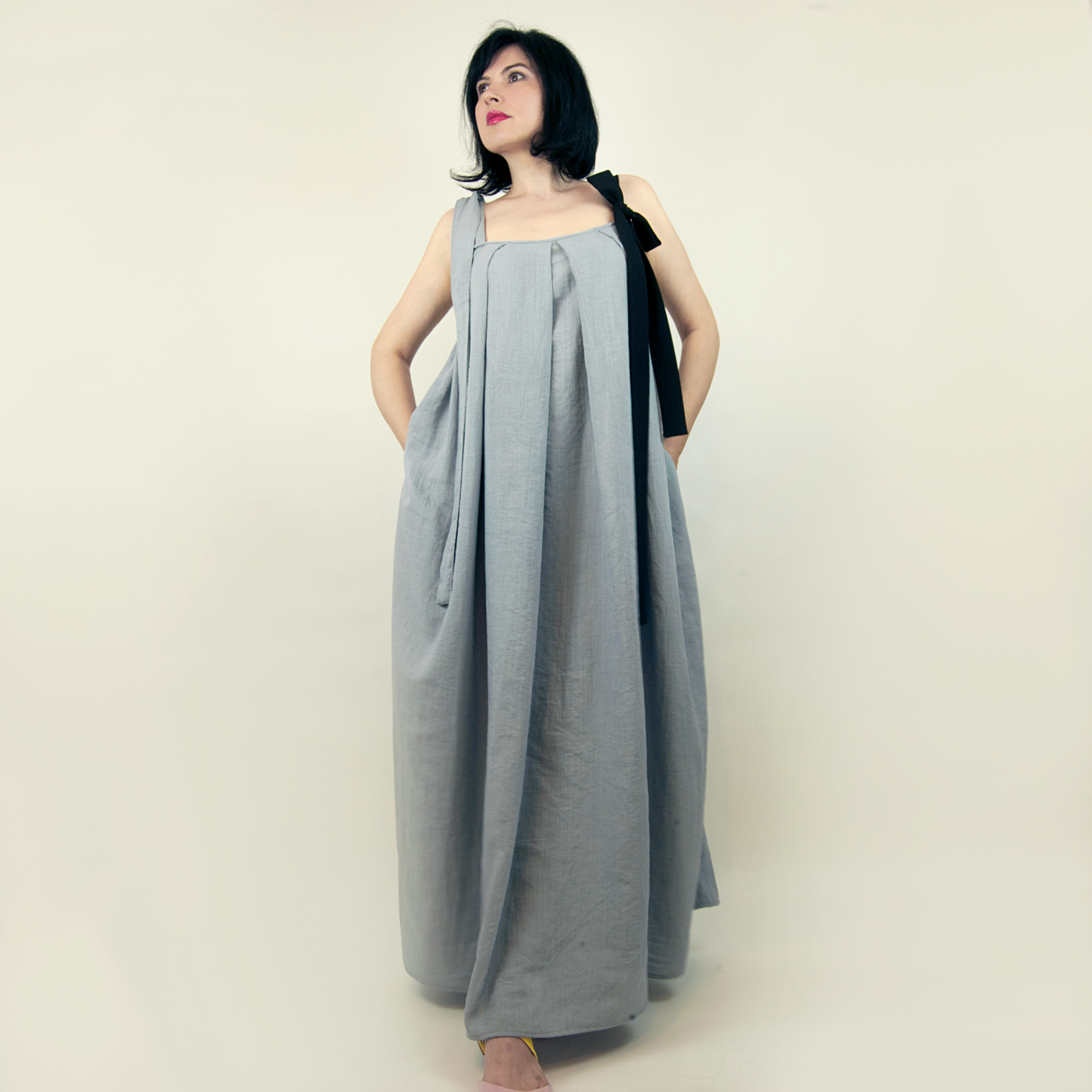 Long Grey Dress // One Size