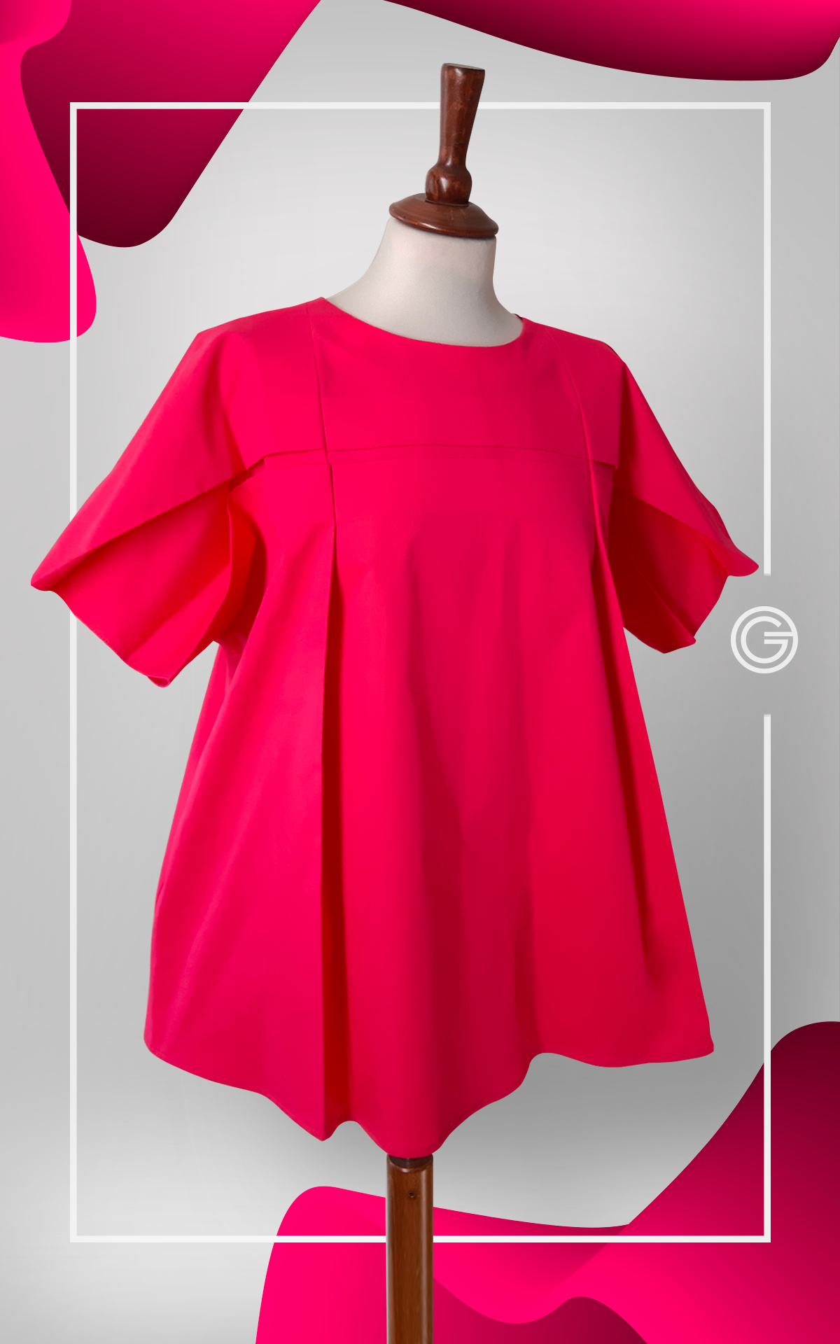 #Butterfly Pink Blouse