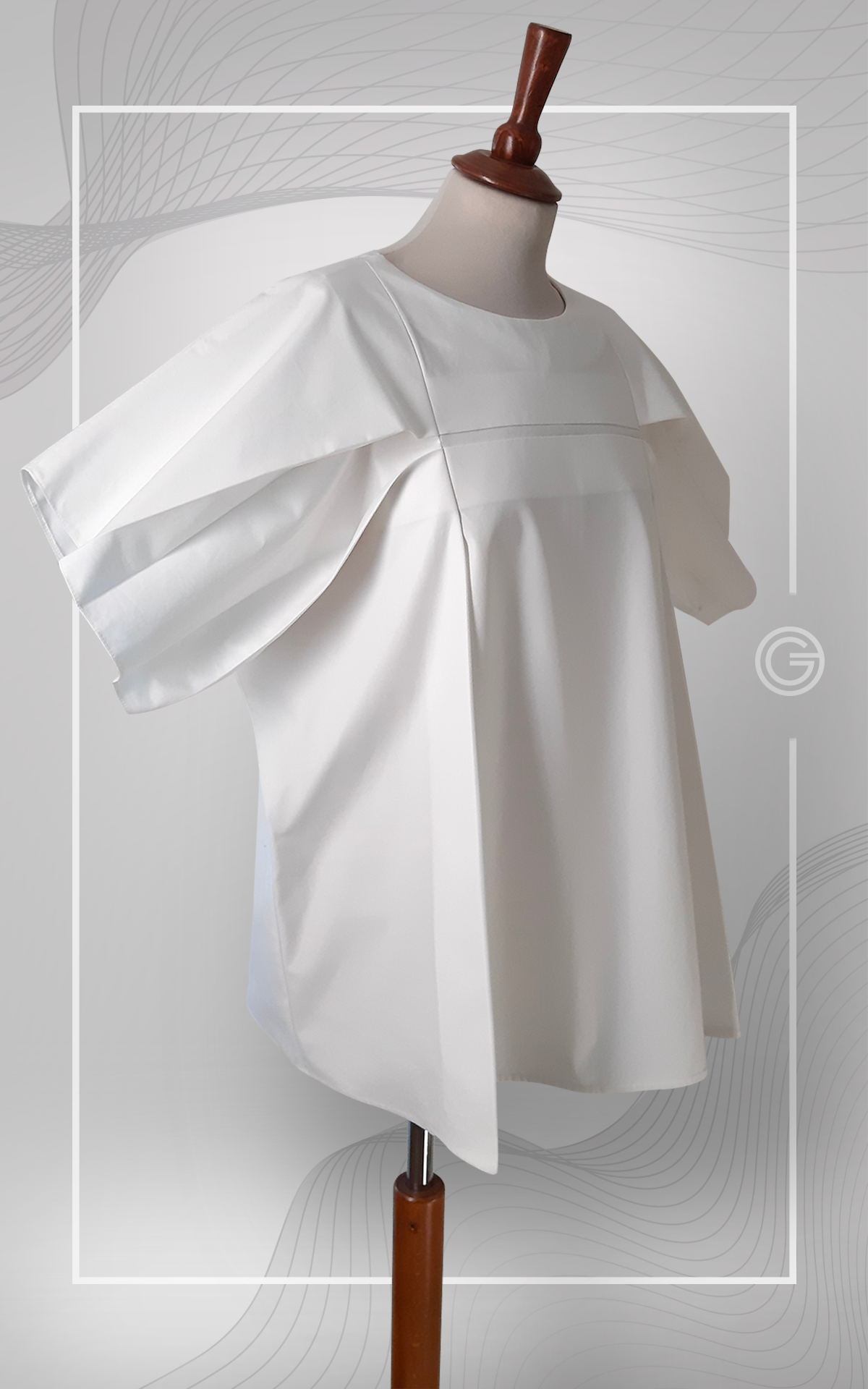 Butterfly White Blouse