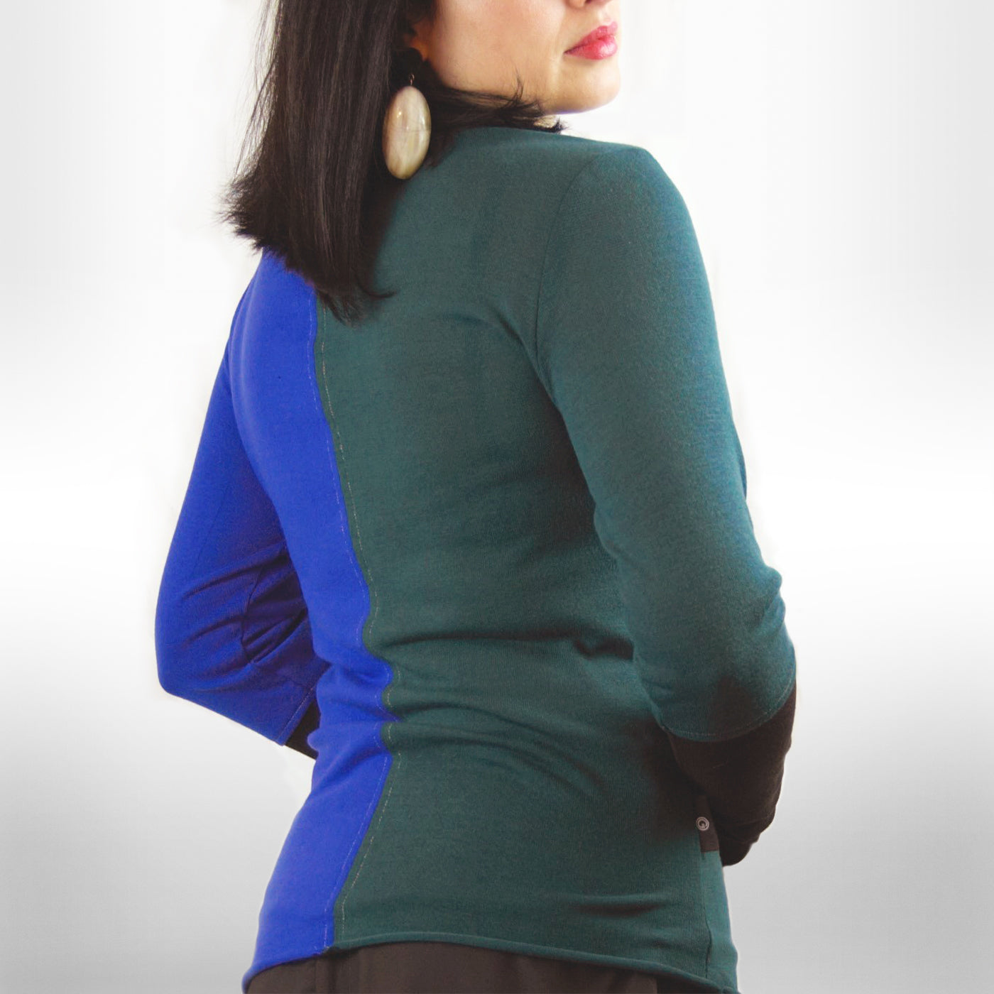 Mix knit top