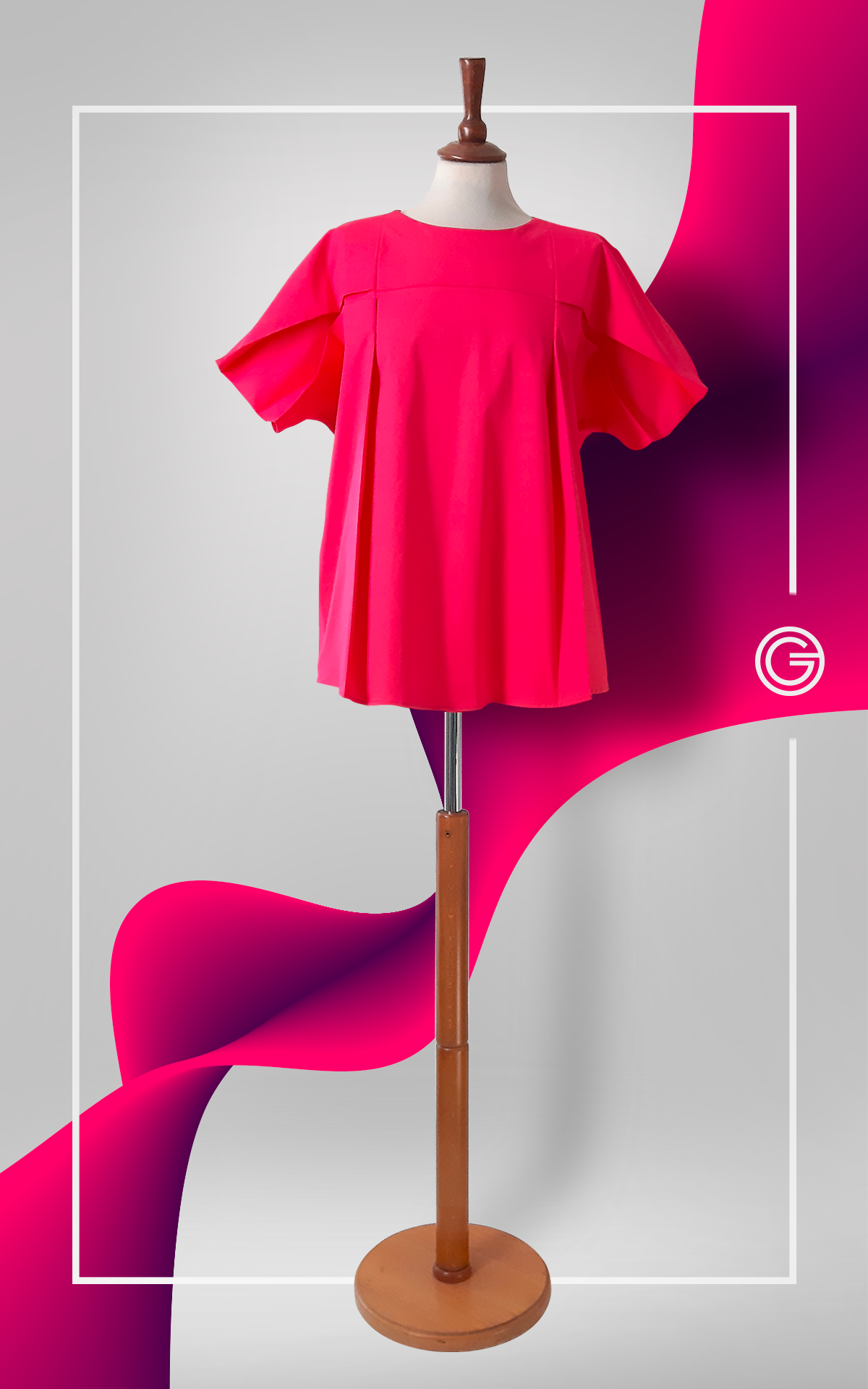 Butterfly Pink Blouse