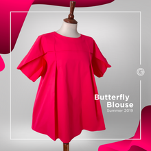 Load image into Gallery viewer, Butterfly Pink Blouse

