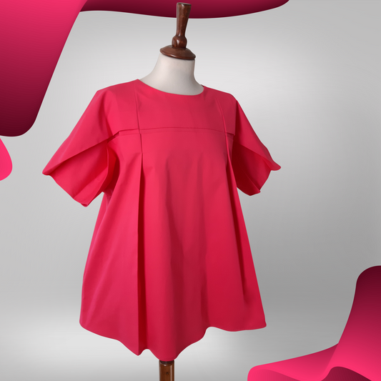 #Butterfly Pink Blouse
