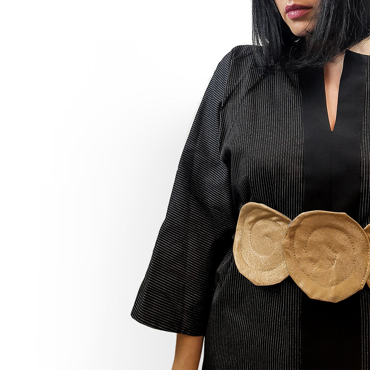 Kimono Black Dress
