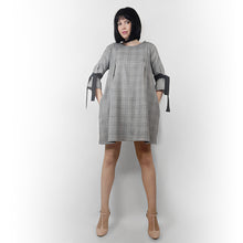 Load image into Gallery viewer, Tweed BabyDoll Dress
