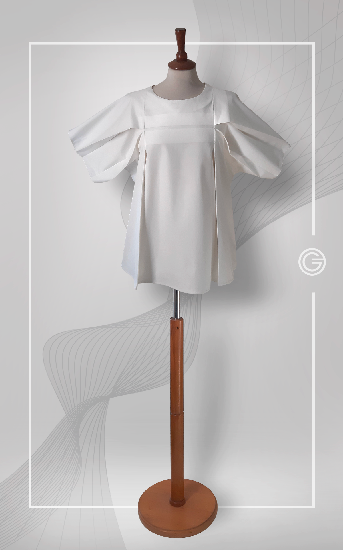 Butterfly White Blouse