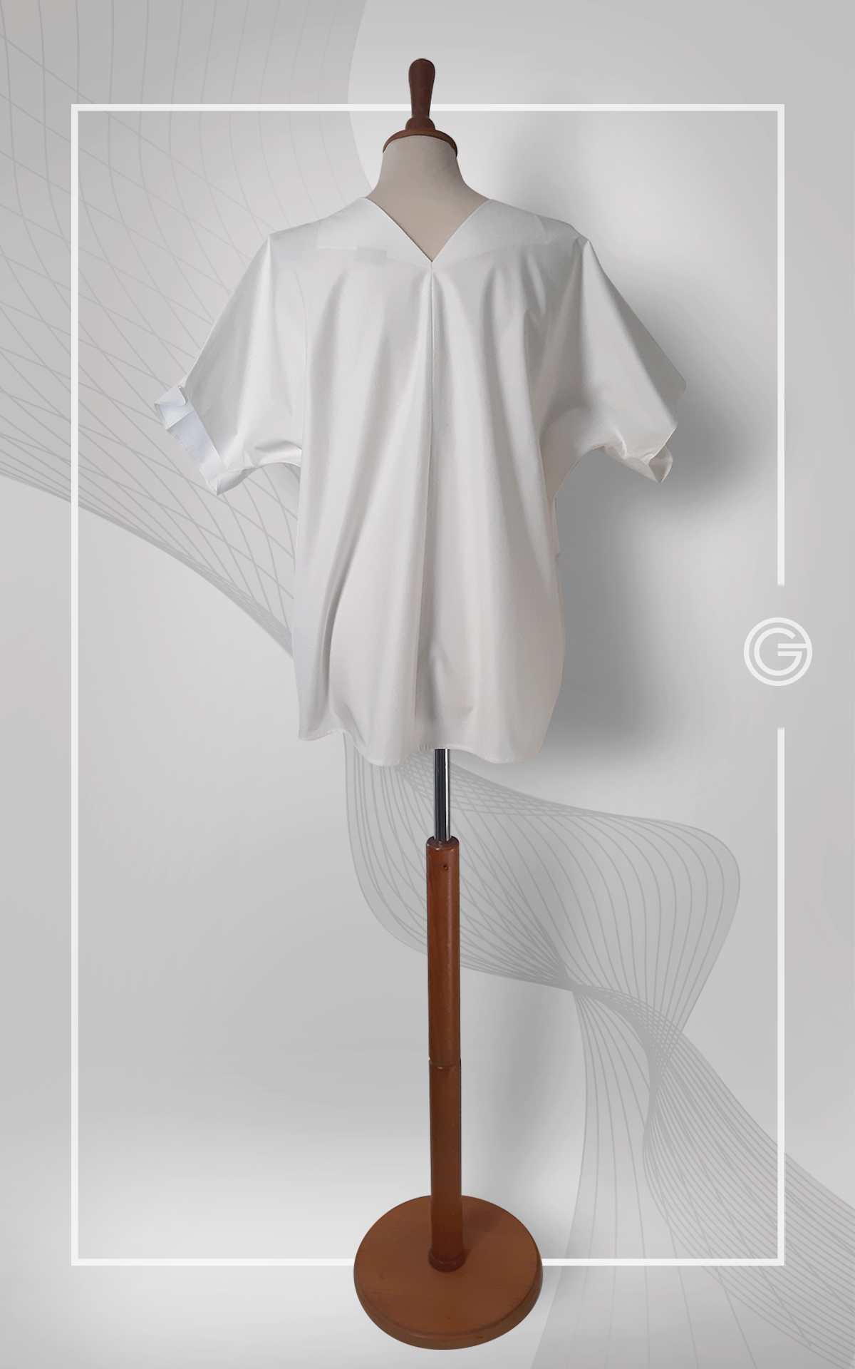 Butterfly White Blouse