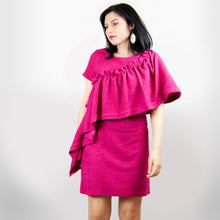 Load image into Gallery viewer, Fucsia Ruffle Dress
