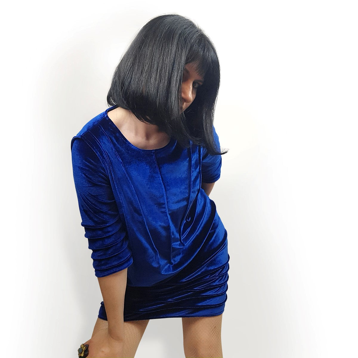 Electric Blue Dress